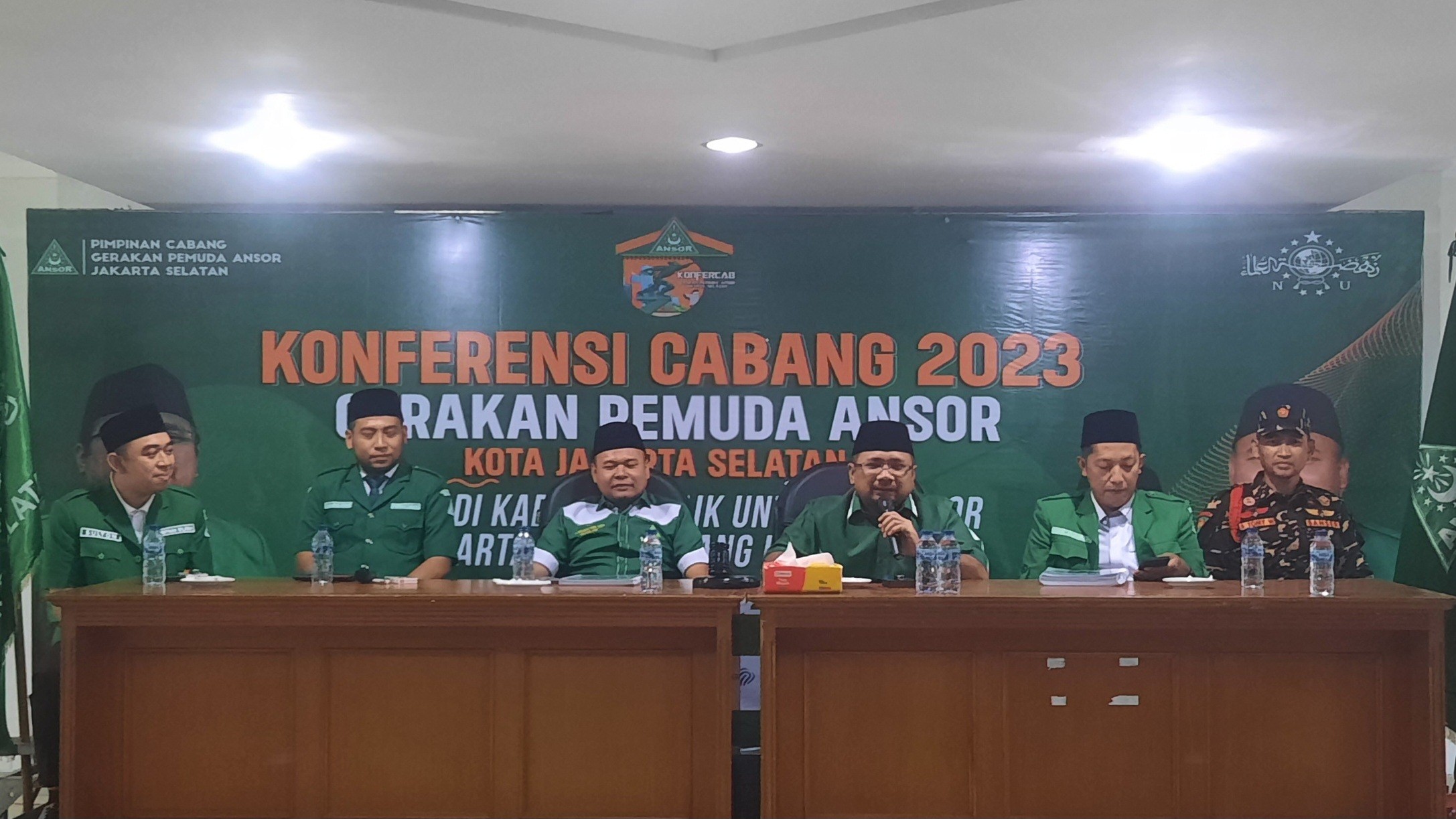 Gus Yaqut di Konfercab Ansor Jaksel: Ansor Untuk Solid Satu Barisan Menghadapi Permasalahan Bangsa
