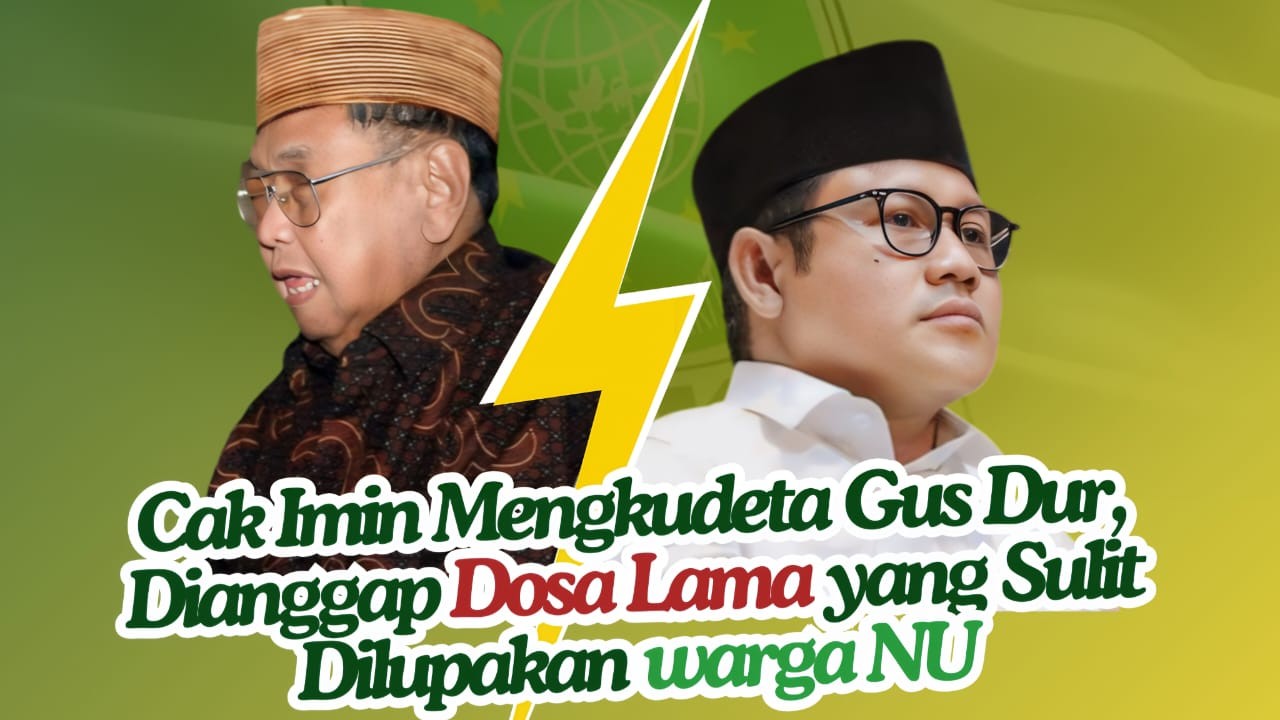Cak Imin Mengkudeta Gus Dur, Dianggap Dosa Lama yang Sulit Dilupakan Warga NU