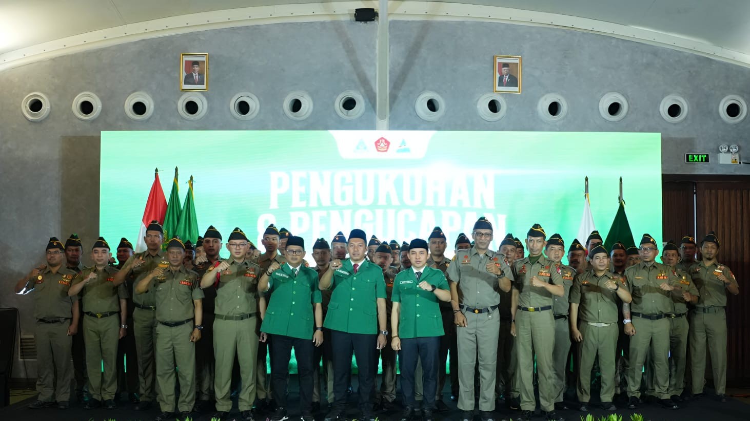 Satkornas Banser Masa Khidmat 2024-2029 Resmi Dikukuhkan