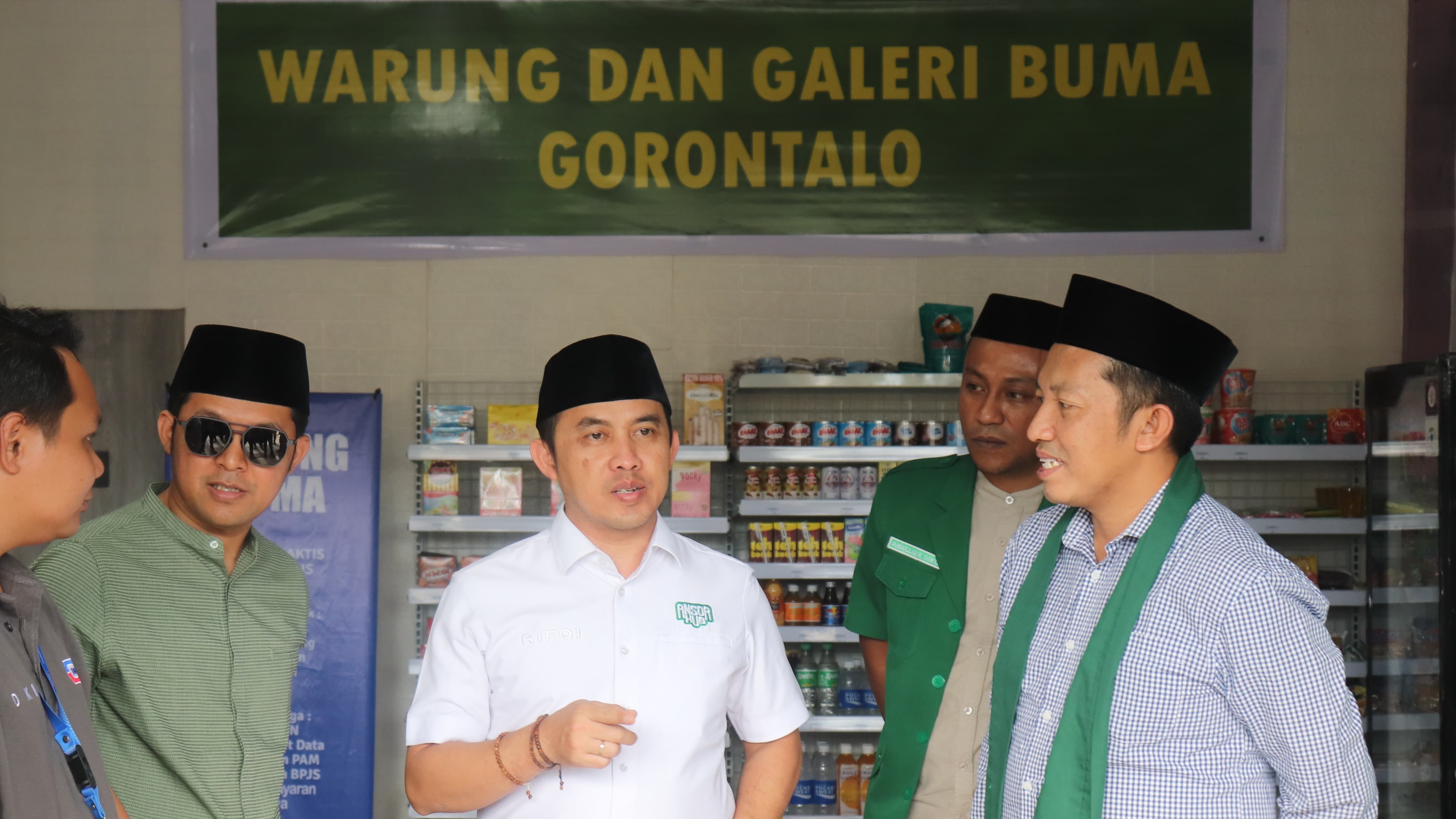 Lawan Krisis Ekonomi, GP Ansor Tanam Jagung dan Luncurkan Warung BUMA