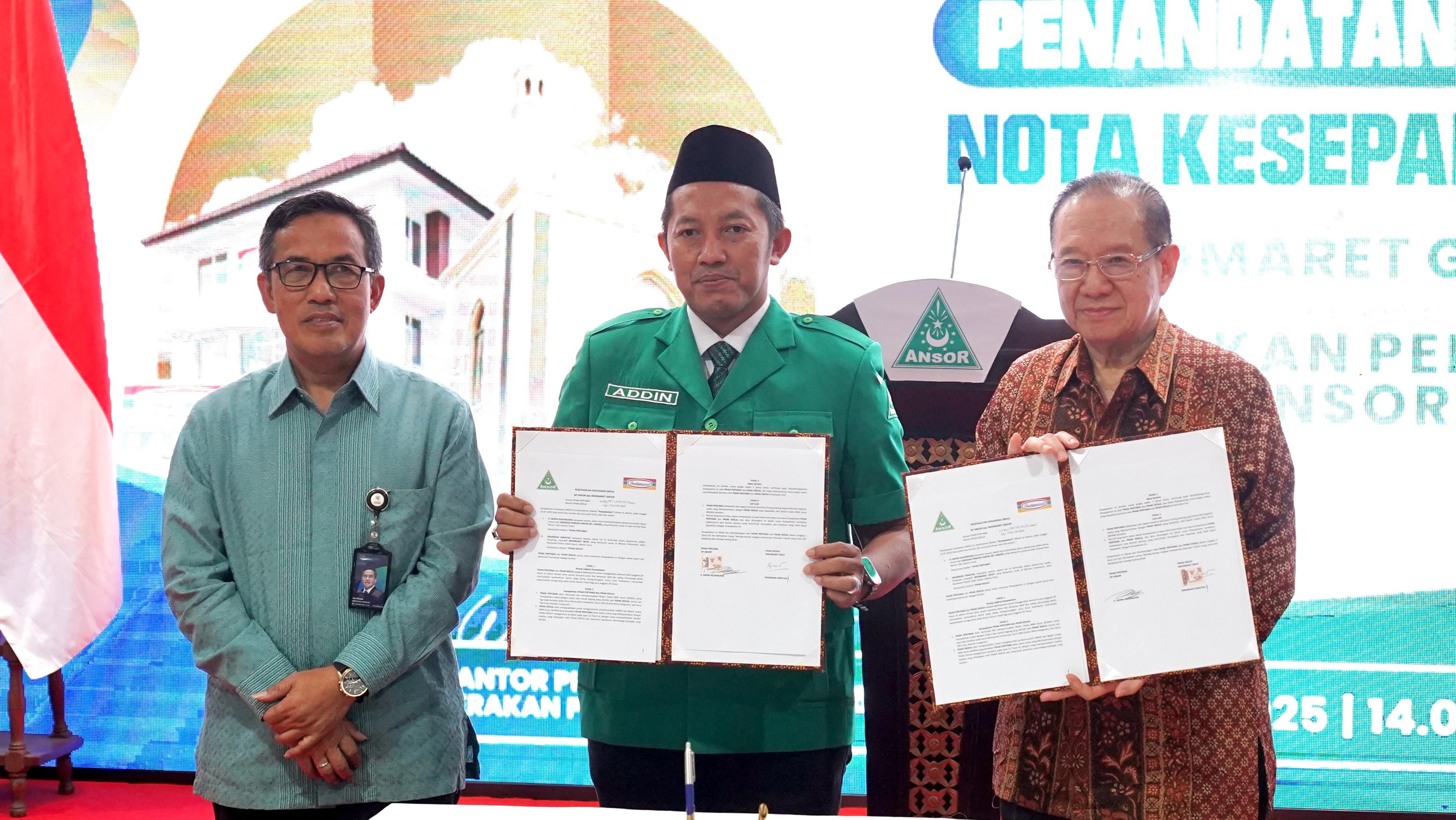 GP Ansor dan Indomaret Jalin Kemitraan Ritel, Sediakan Tiga Model Usaha untuk Kader