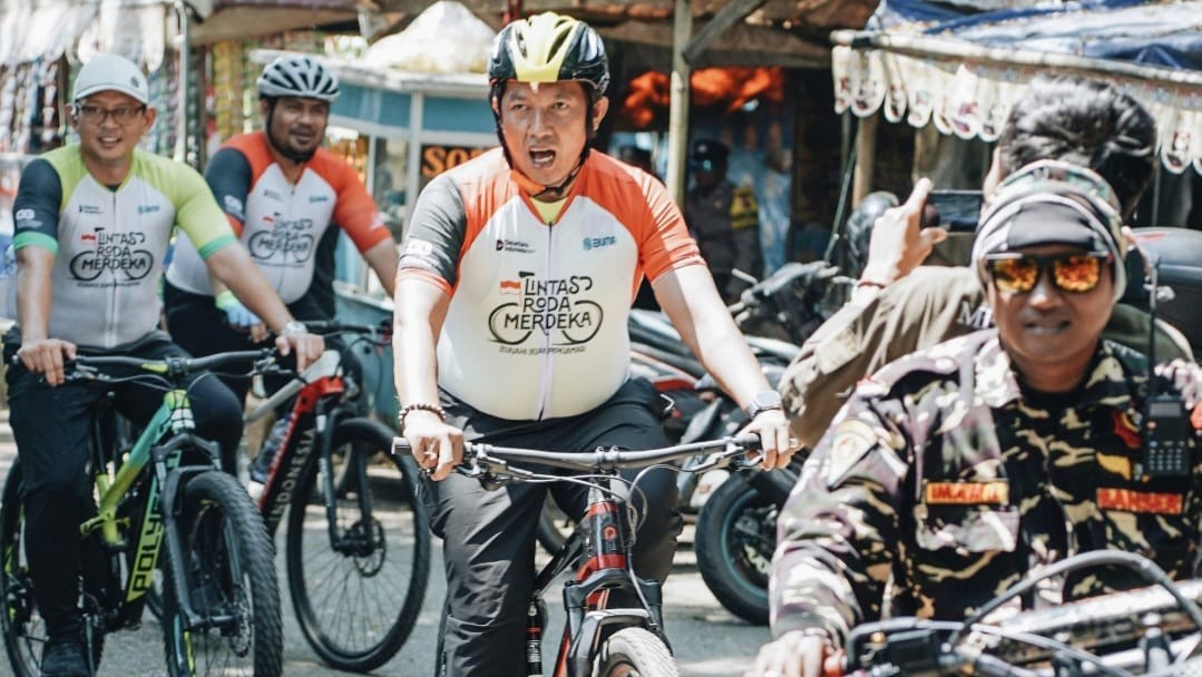 GP Ansor Gelar Gowes Lintas Roda Merdeka dalam Rangka HUT ke-80 RI