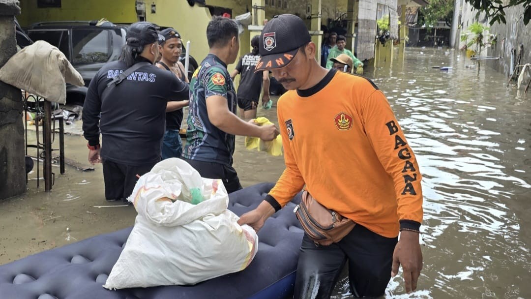 Ansor Bali Dirikan Posko Bencana Lintas Agama Bantu Korban Banjir Denpasar