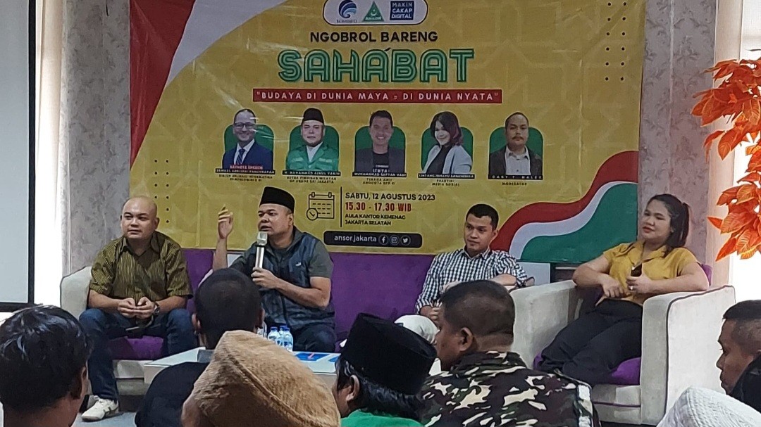 Ngobras GP Ansor DKI Jakarta, Literasi Digital: Budaya di Dunia Maya = di Dunia Nyata