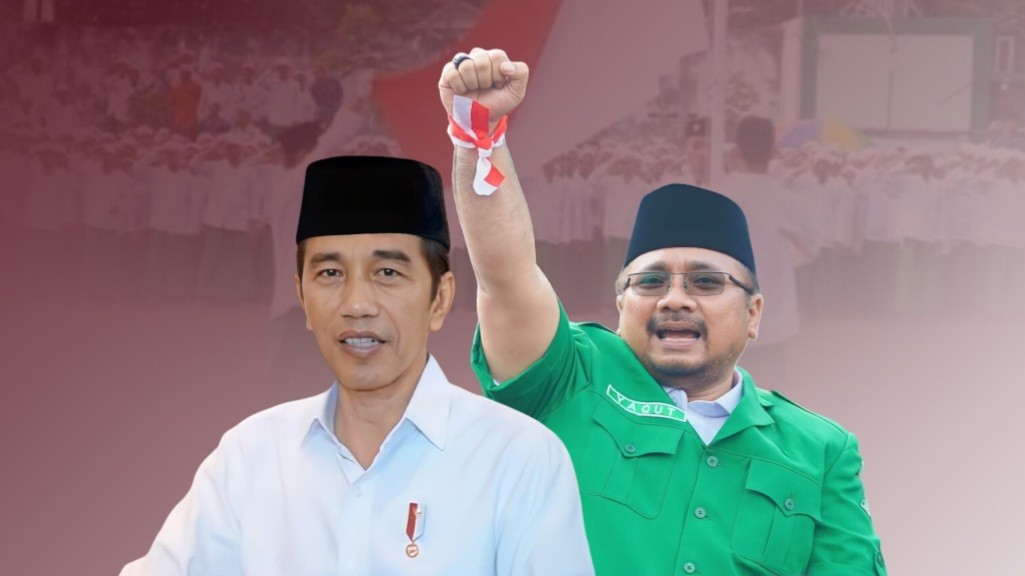 Apel Hari Santri 2023: Presiden Jokowi Inspektur, Menag Gus Yaqut Komandan