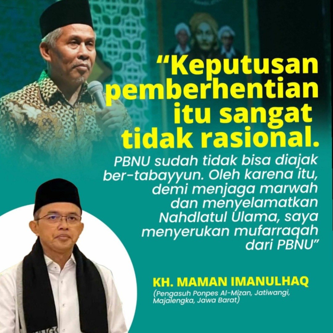 Kelucuan Seruan Mufaraqah ke PBNU
